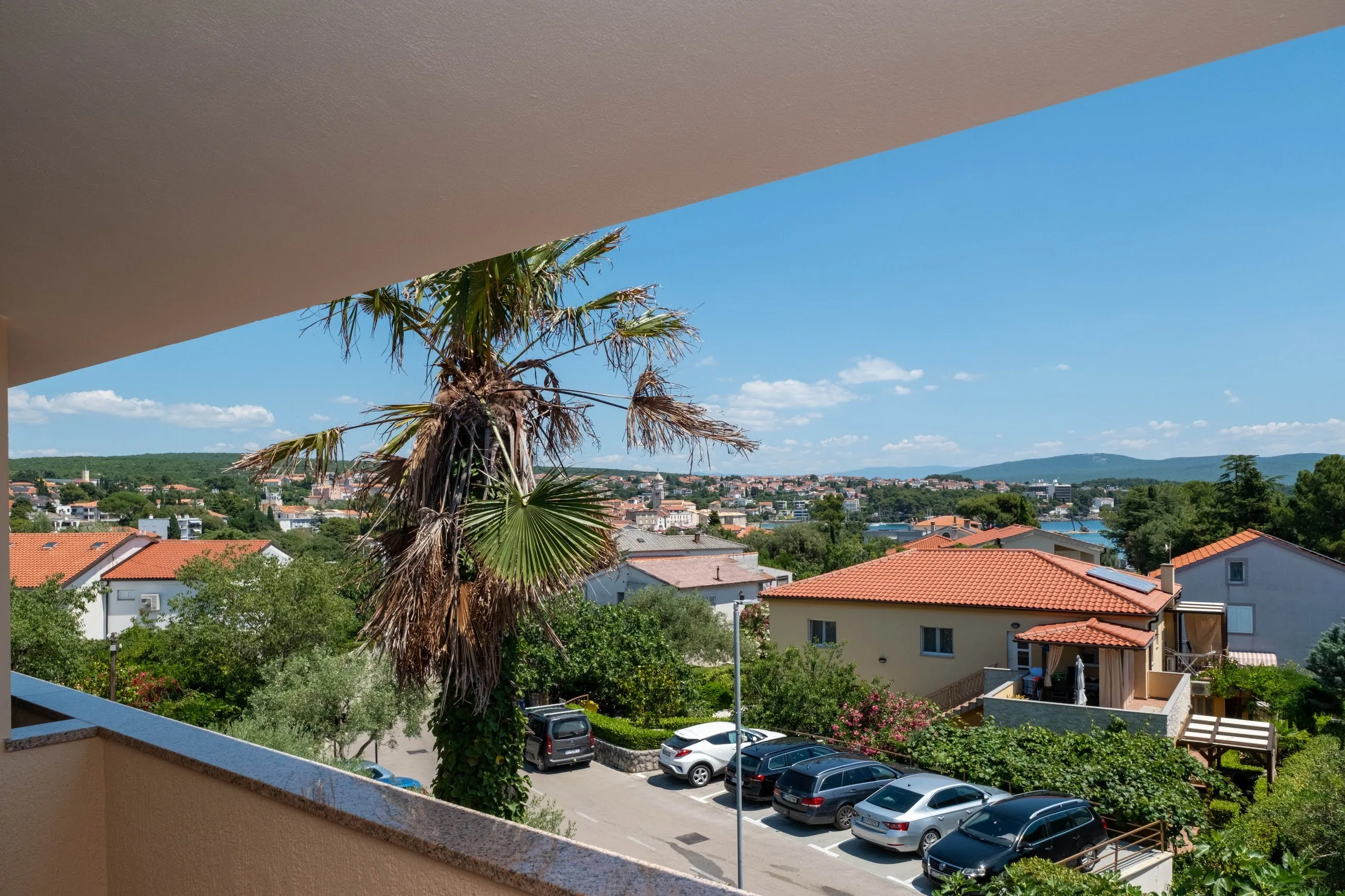 Vista sul mare dalla camera 15